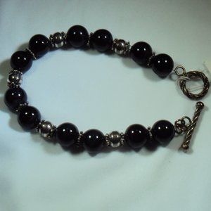 Black Tiger Eye & Sterling Silver Reiki Infused